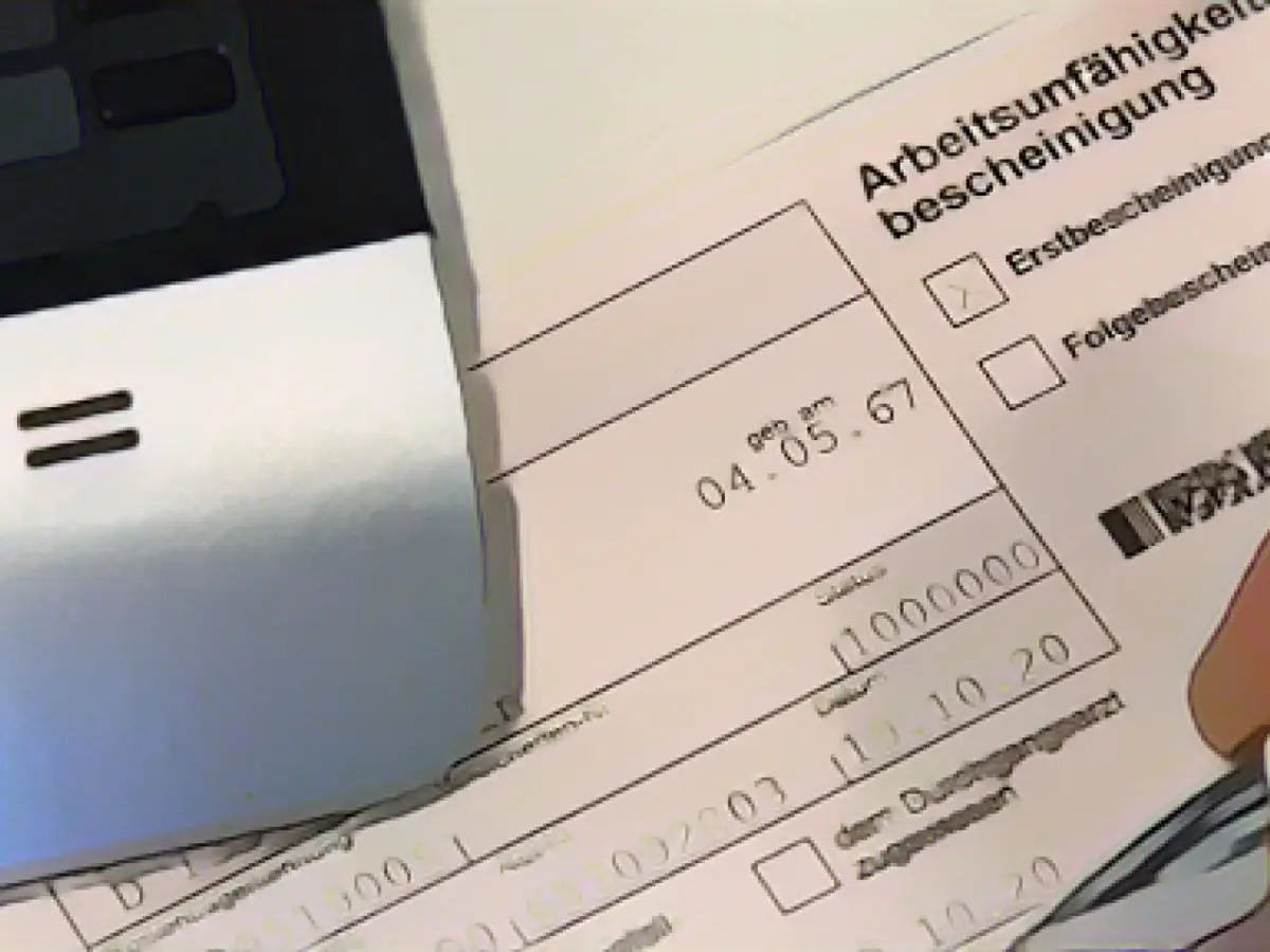 Statutory health insurance physicians welcome sick notes by phone