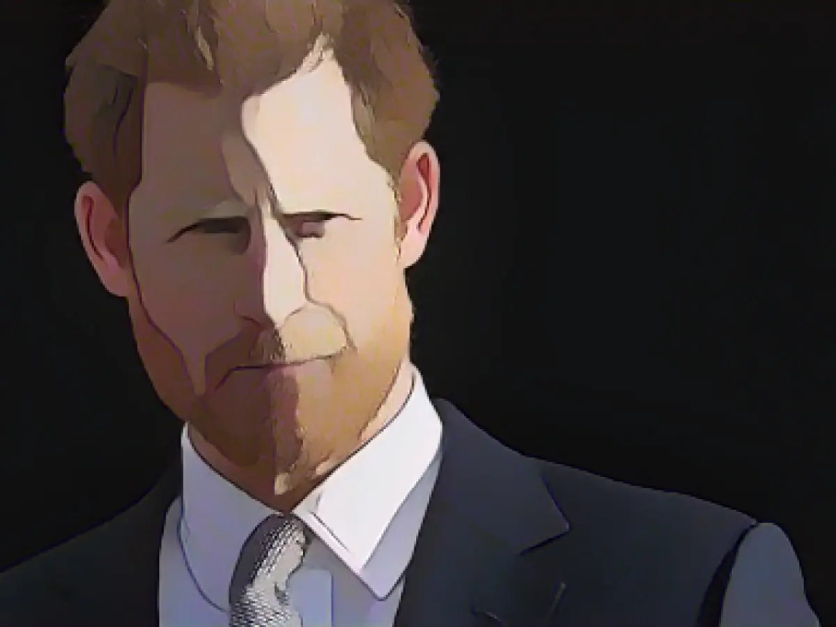 Legal battle: Harry concerned for children's safety