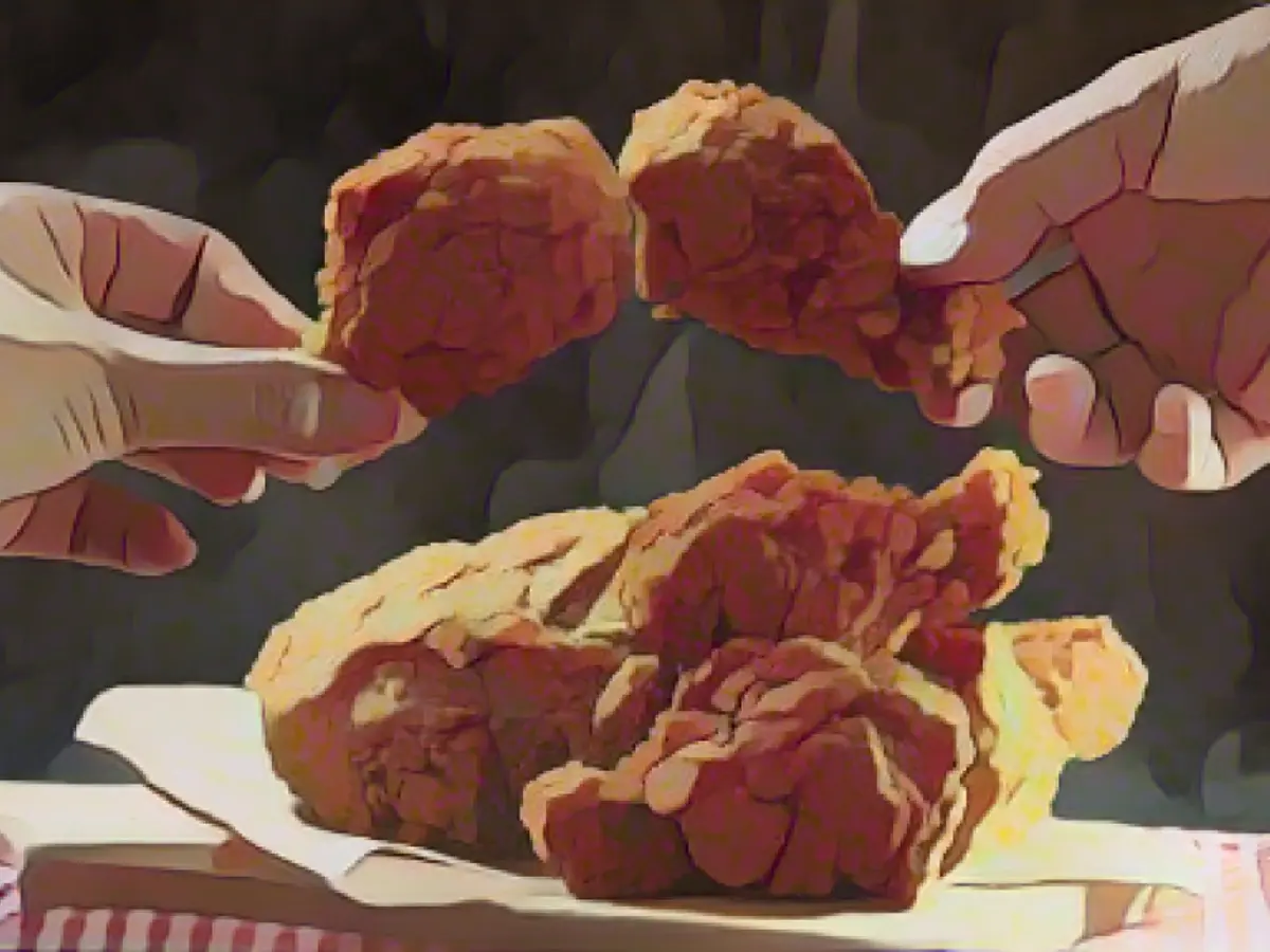 Reheat fried chicken without losing its crispiness