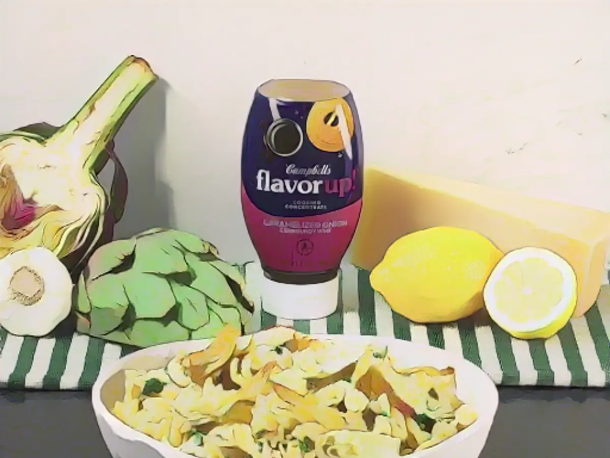 Florentine pasta with artichokes