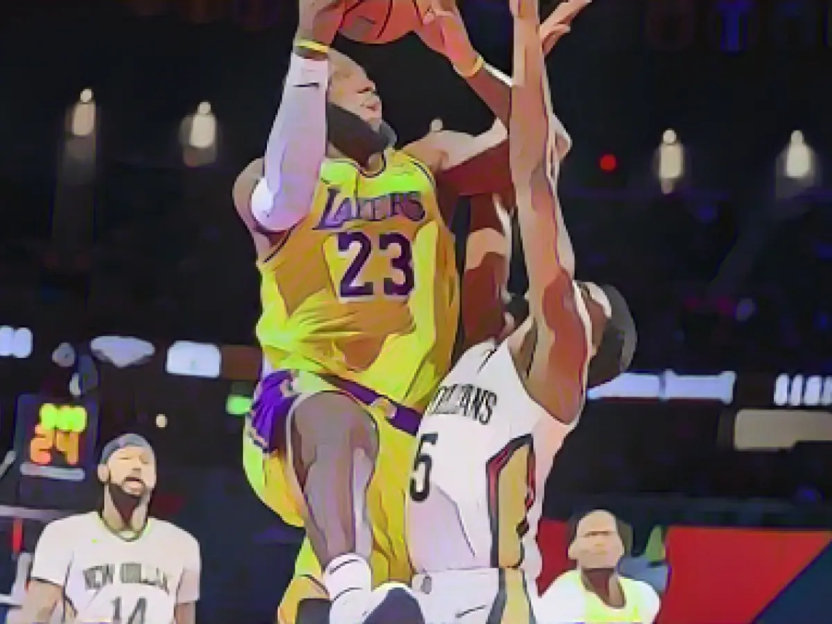 Lakers and Pacers in the first final of the NBA tournament