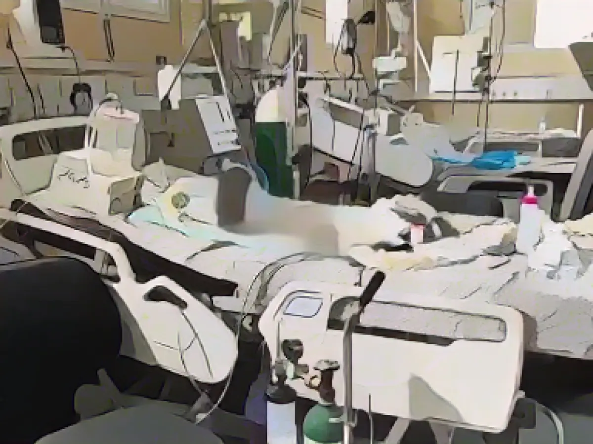 A young child was found dead and decomposed in the evacuated intensive care unit of a Gaza hospital. we know this