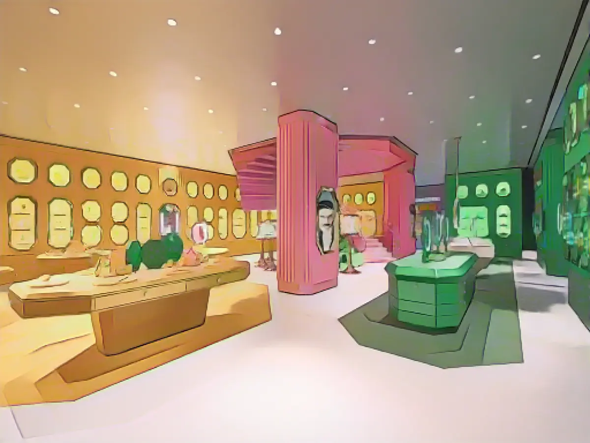 Step inside Swarovski’s new sparkling candy-colored flagship store