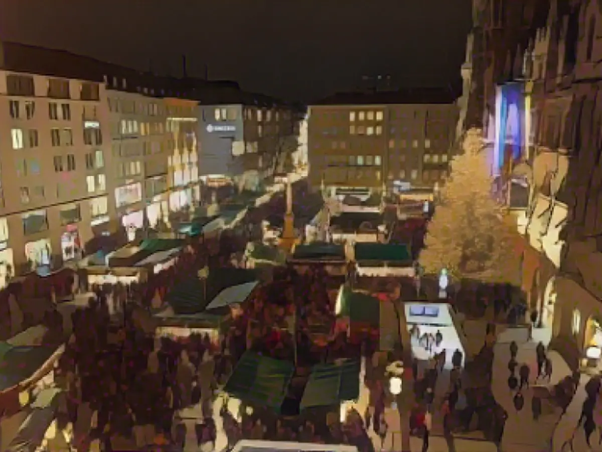 Police stop knifeman (26) at Christmas market