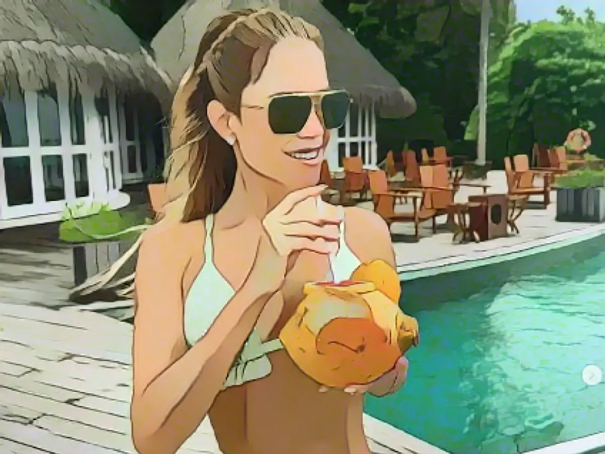 Sylvie makes us dream of the sun ...