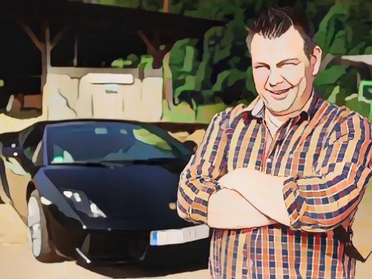 With the Lambo to the cow pasture