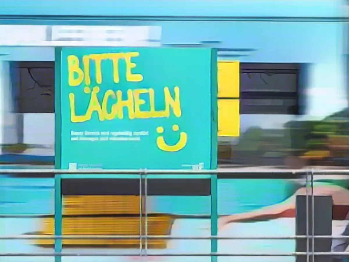 Using posters and Plexiglas to combat vandalism at bus stops