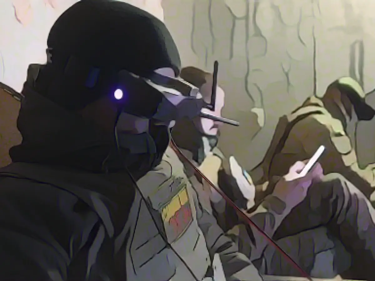 Inside the force using small explosive drones in Ukraine's cash-strapped war