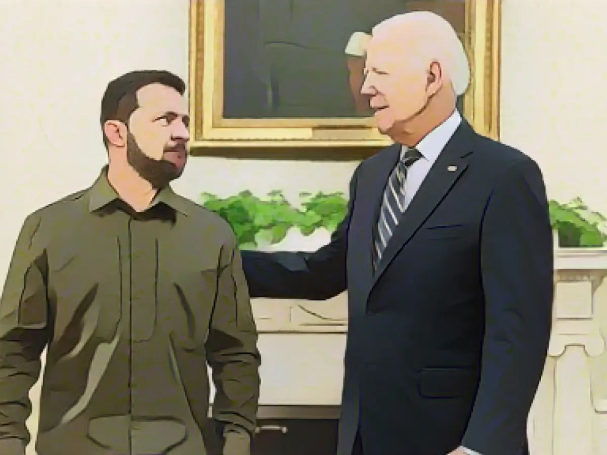 Selenskyj in search of military aid in the White House - "America must keep its word"