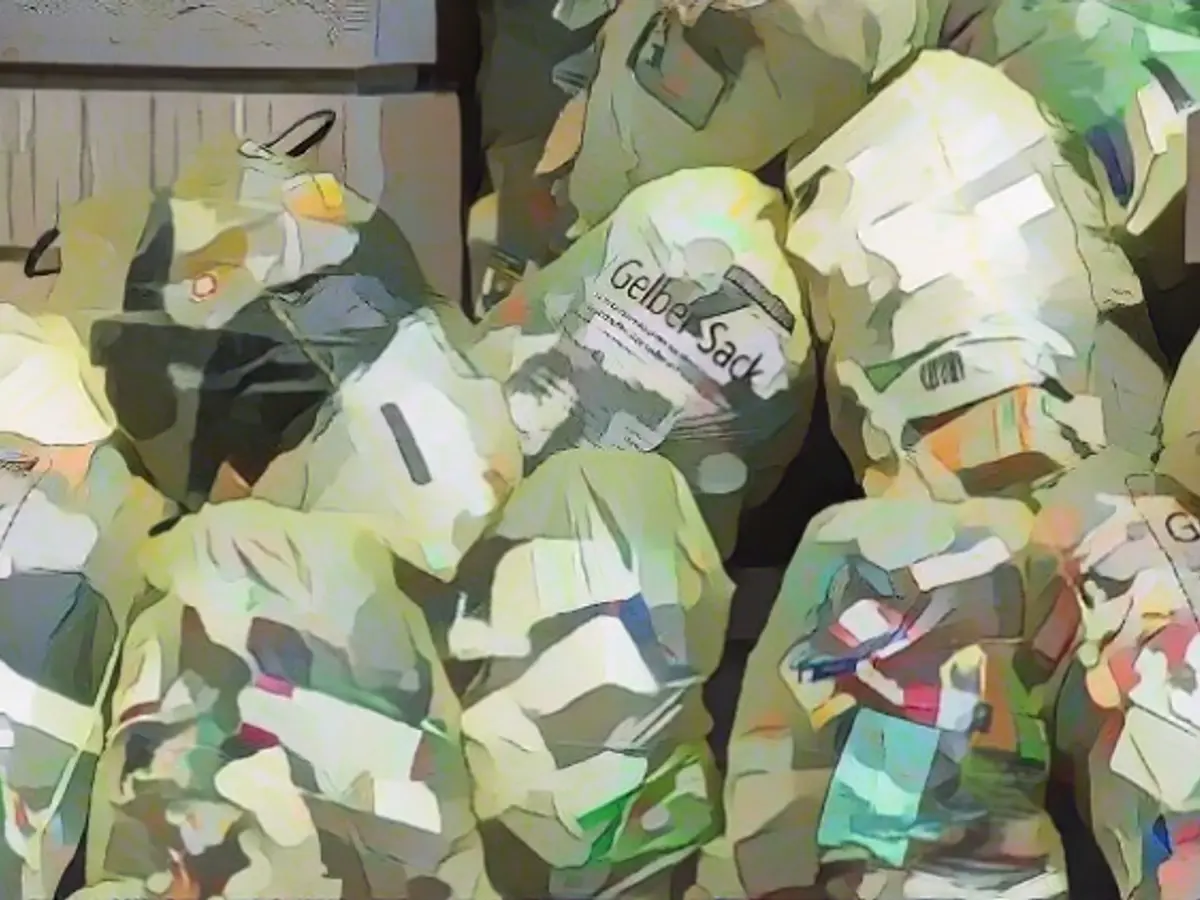 Germany consumes significantly more packaging waste per capita than the EU average