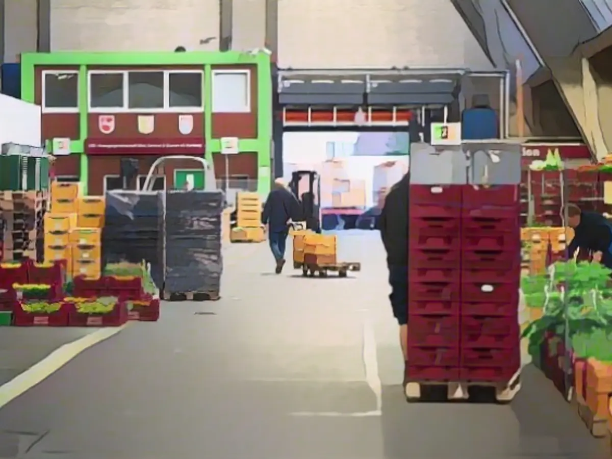 Wholesale prices fall for eighth month in a row