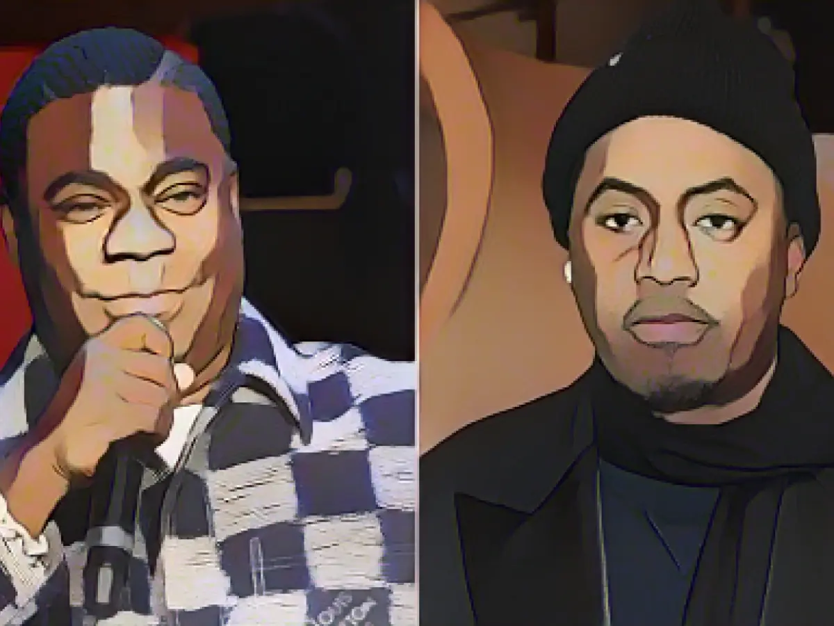 Tracy Morgan cries after finding out she's related to boyfriend and rapper Nas