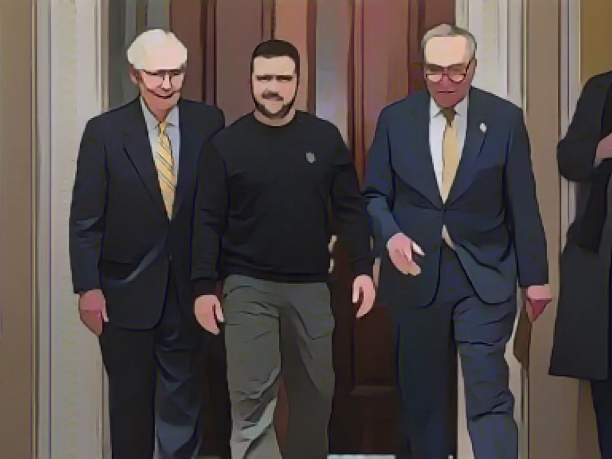 The clock is ticking: Selenskyj fights for US aid in Washington