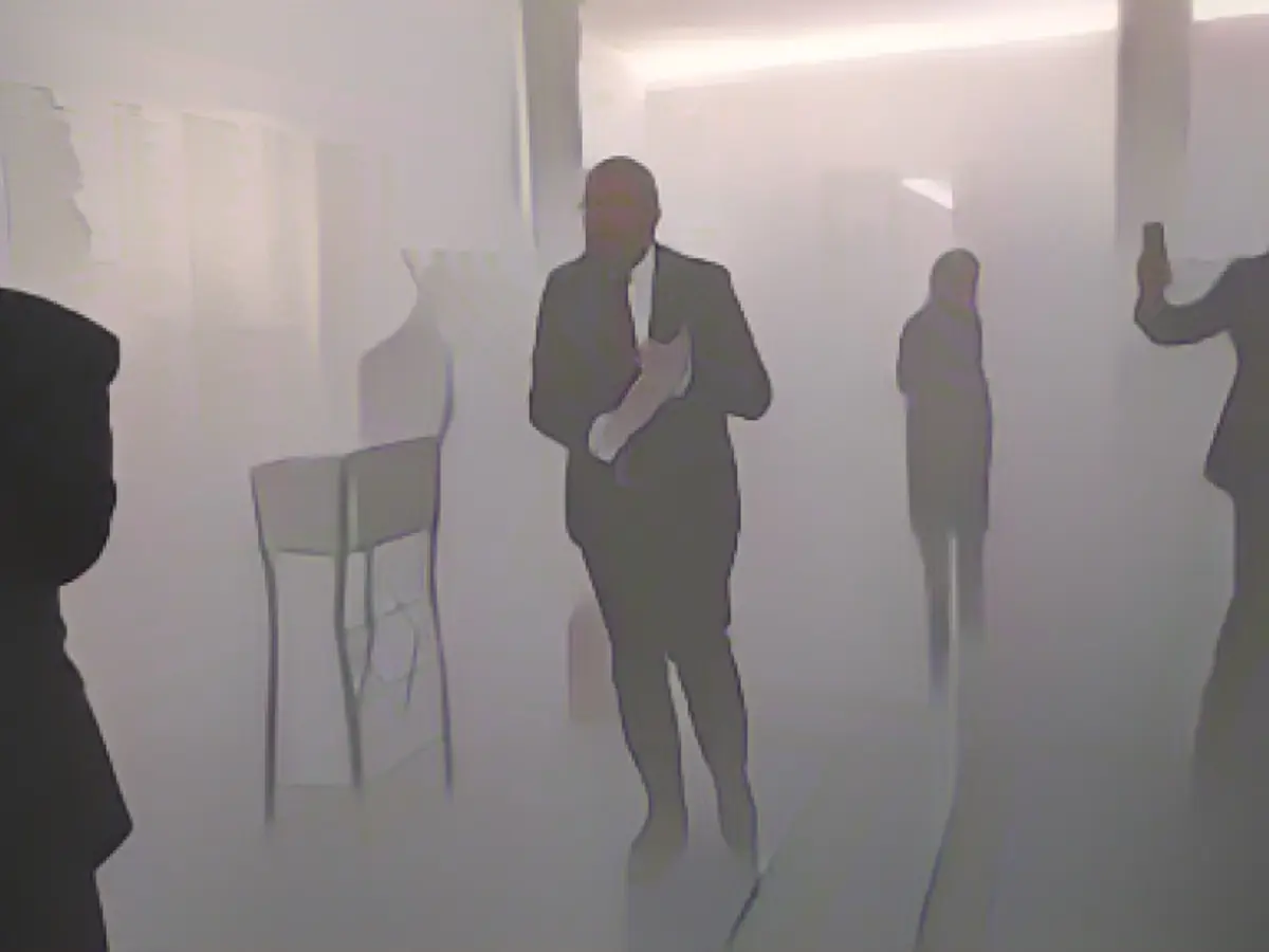 Fire extinguisher attack on Jewish candlestick