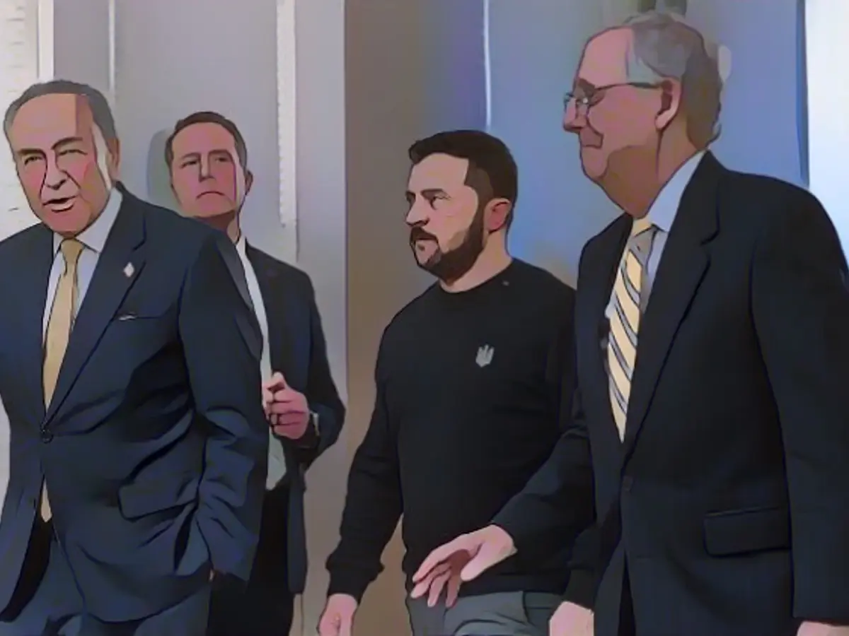 Republicans give Selensky a cool reception