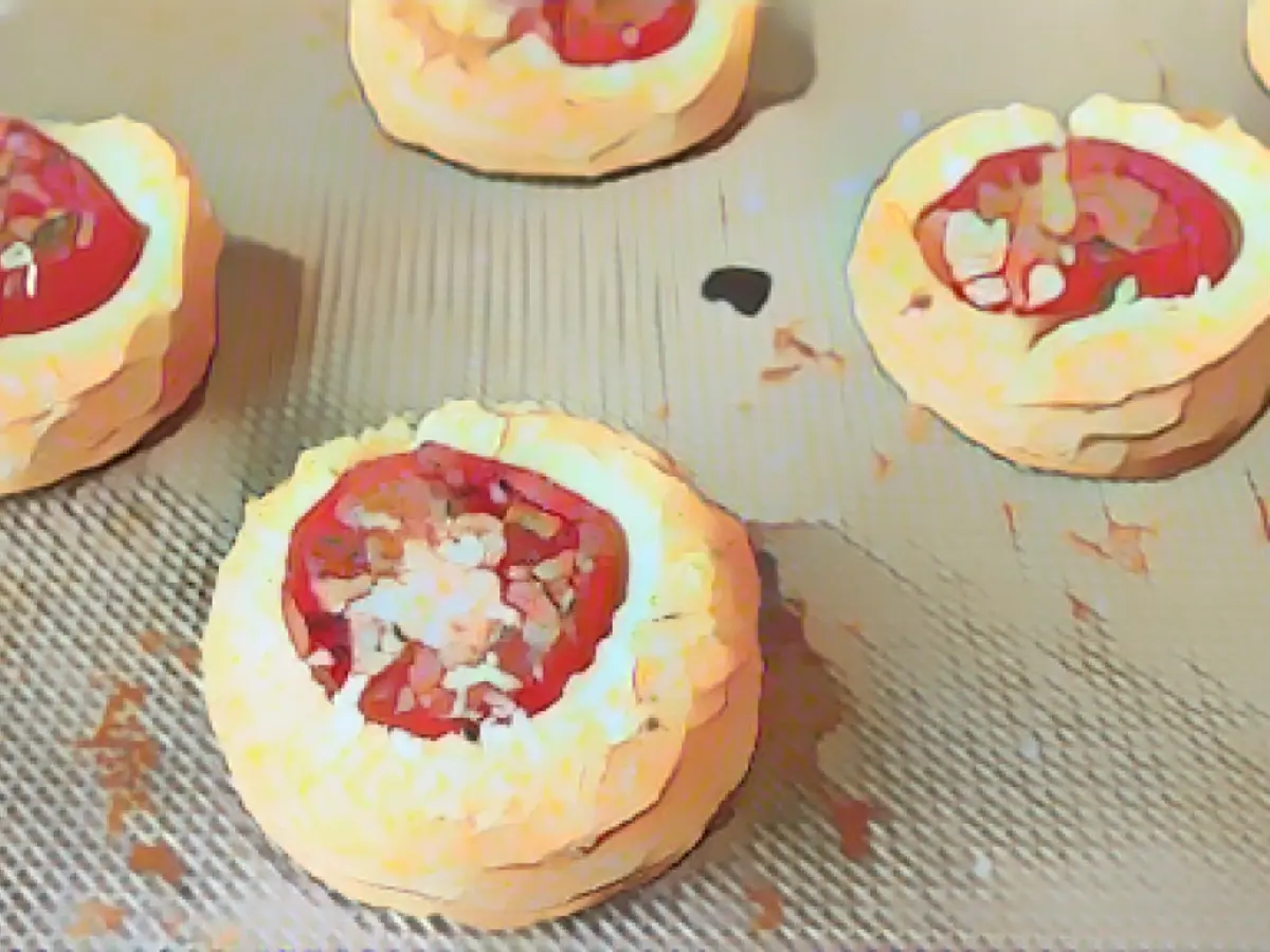 These Easy Parmesan Tomato Puffs Are the Perfect Party Snack