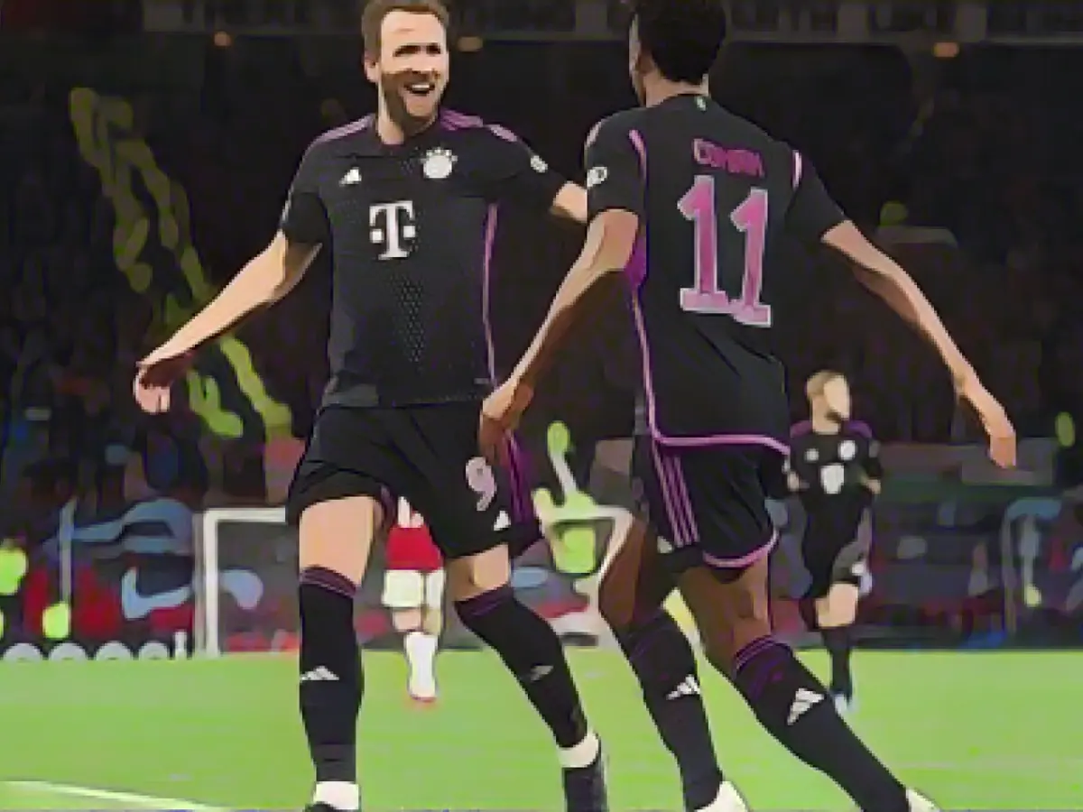 Strong Bayern reaction with Coman goal at Old Trafford