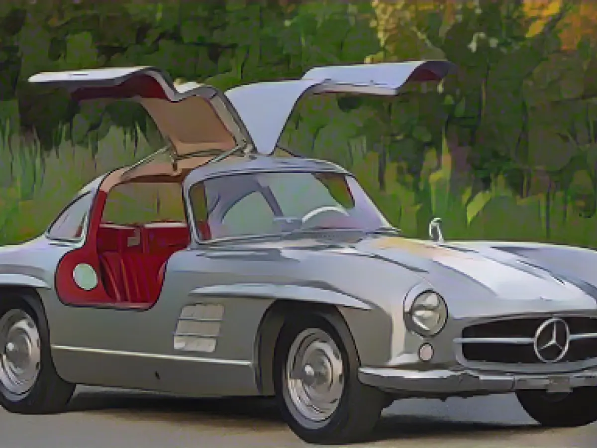 Driving the Mille Miglia in a gullwing? You can, but it costs at least 150,000 euros