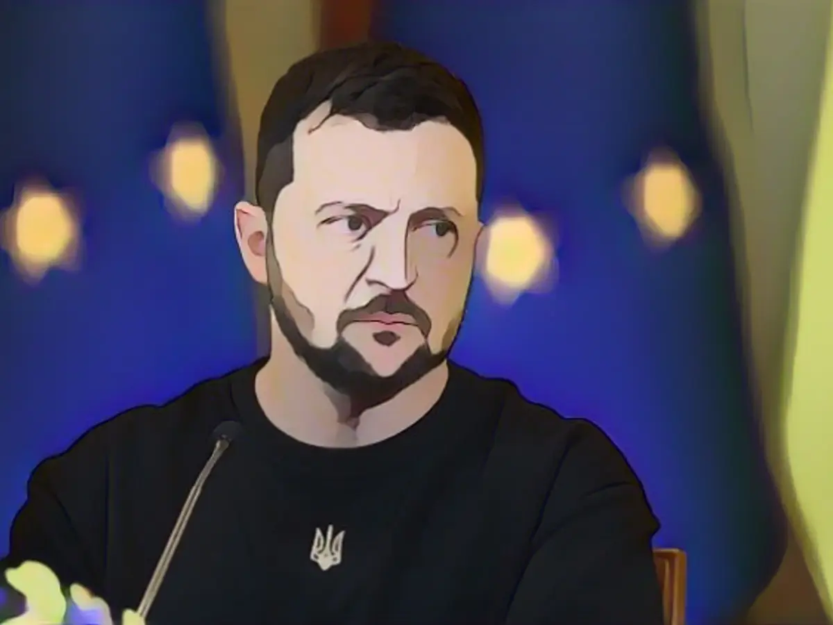 Selenskyj surprisingly lands in Frankfurt