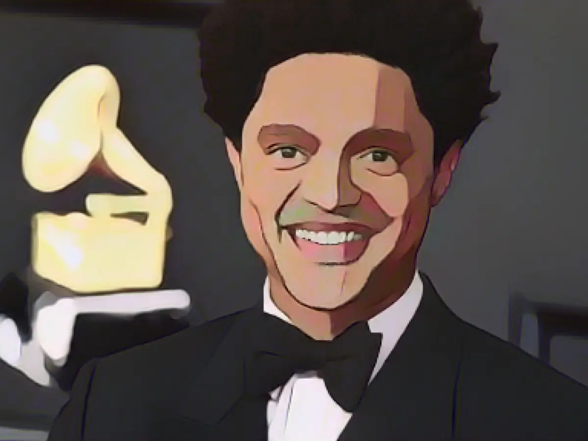 Comedian Trevor Noah hosts the Grammy Gala again