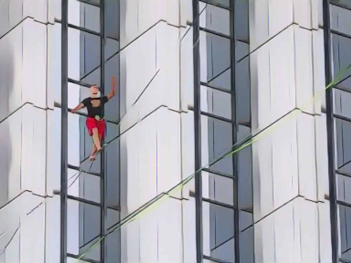 Slackline pro Irmler: "I'm not an adrenaline junkie"