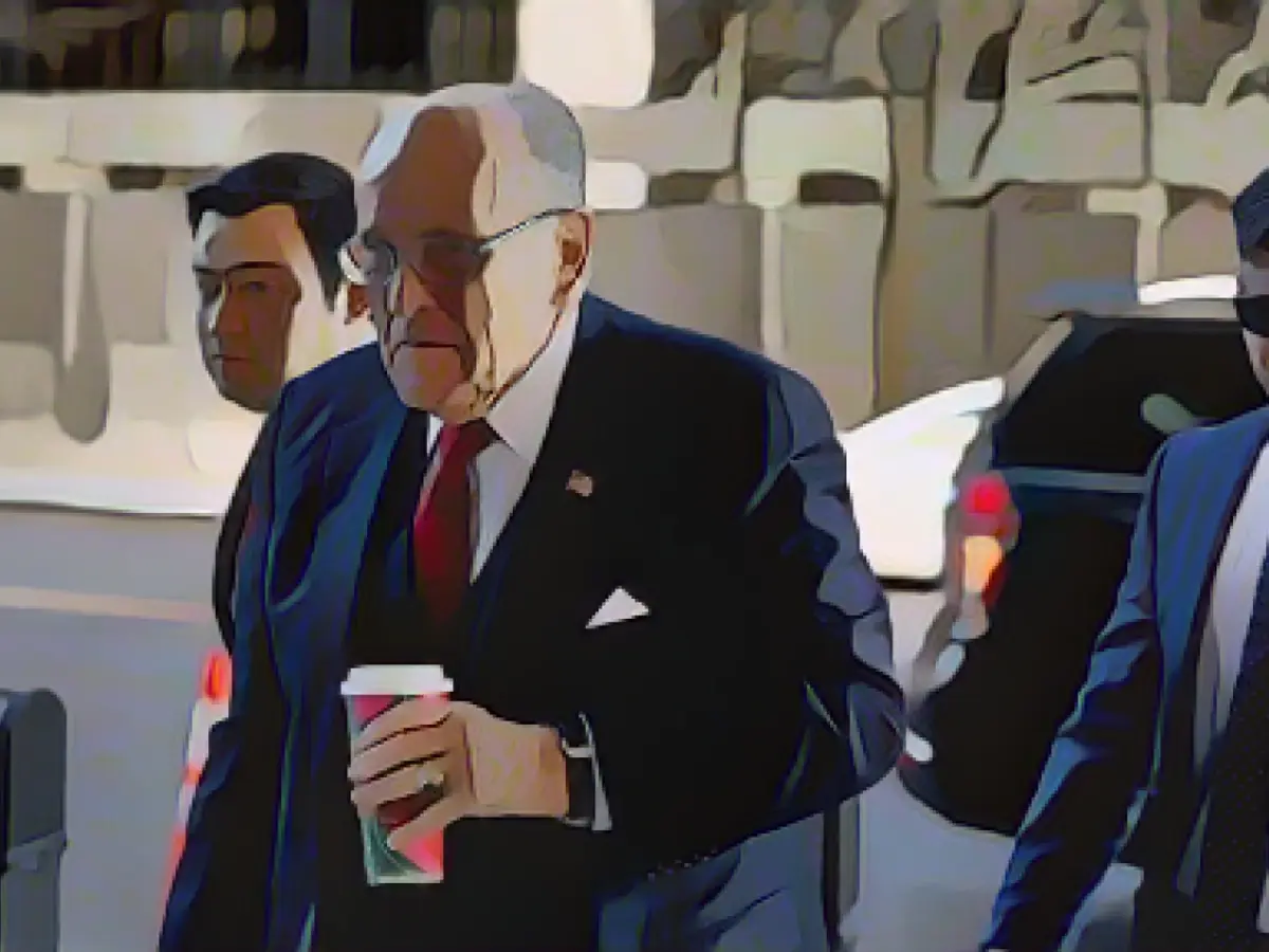 Ex-Trump lawyer Giuliani sentenced to heavy fine for defamation