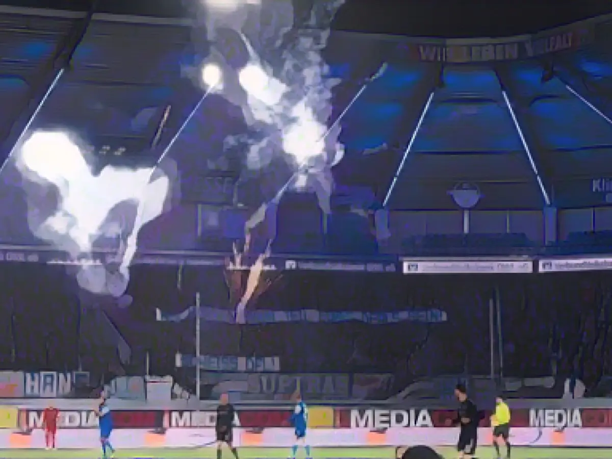 Pyrotechnics, coins and rioting: protests against DFL