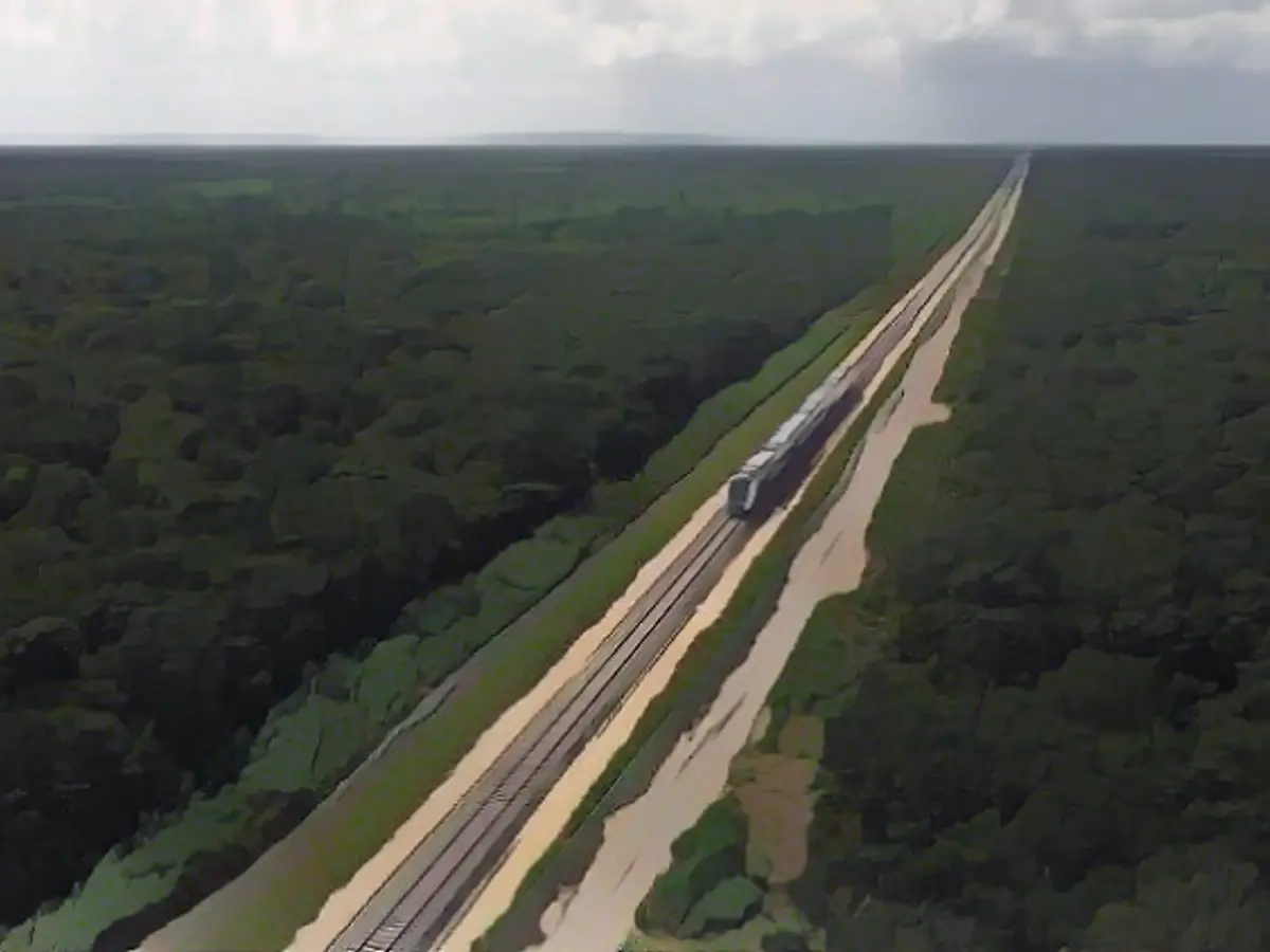 Controversial Mayan train now rolling through Mexico