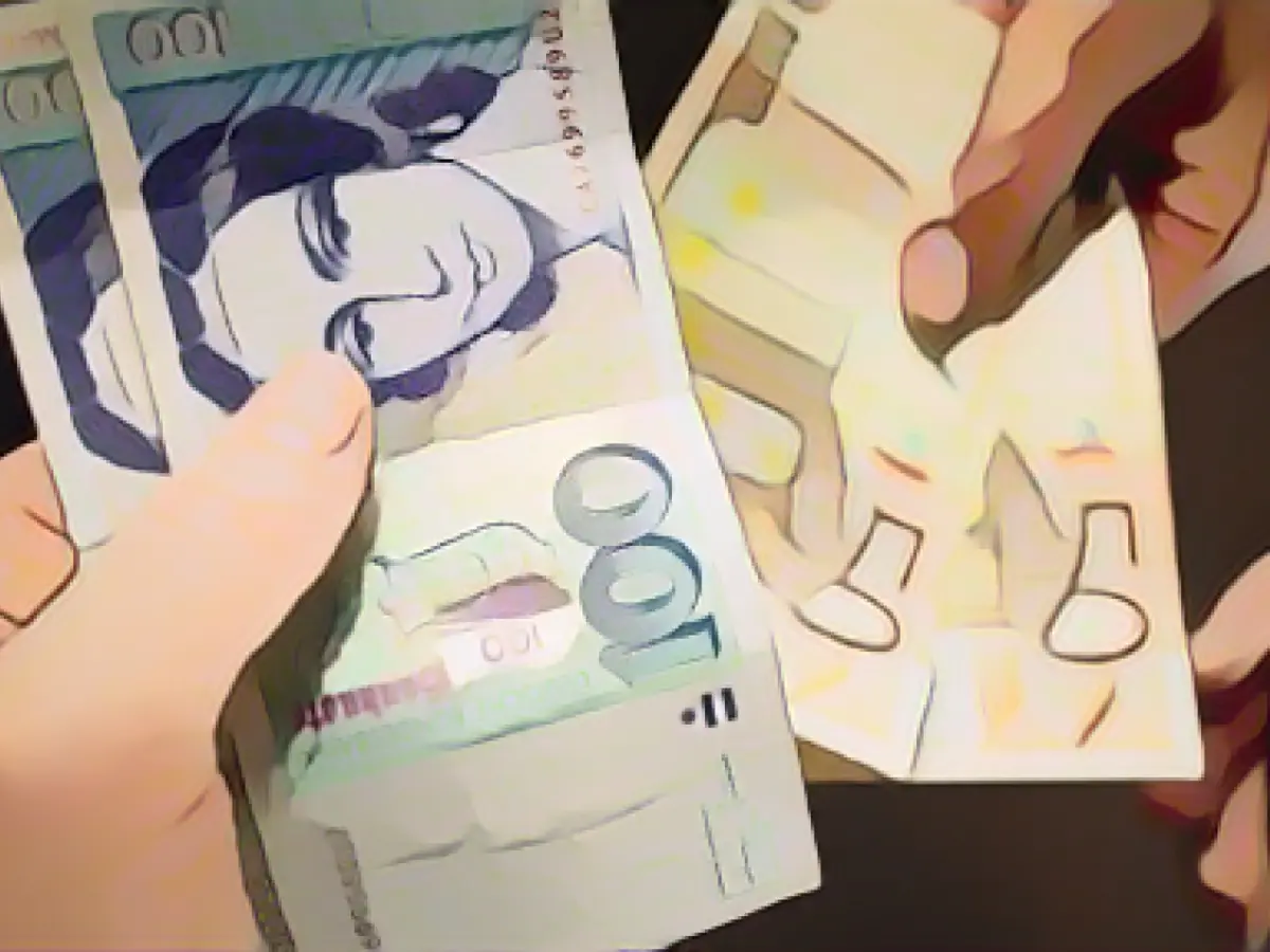 640,000 Deutschmarks exchanged in the north-east this year