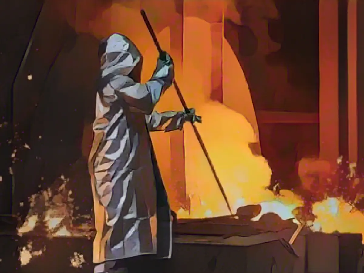 Steel collective agreement with working time rules for transformation