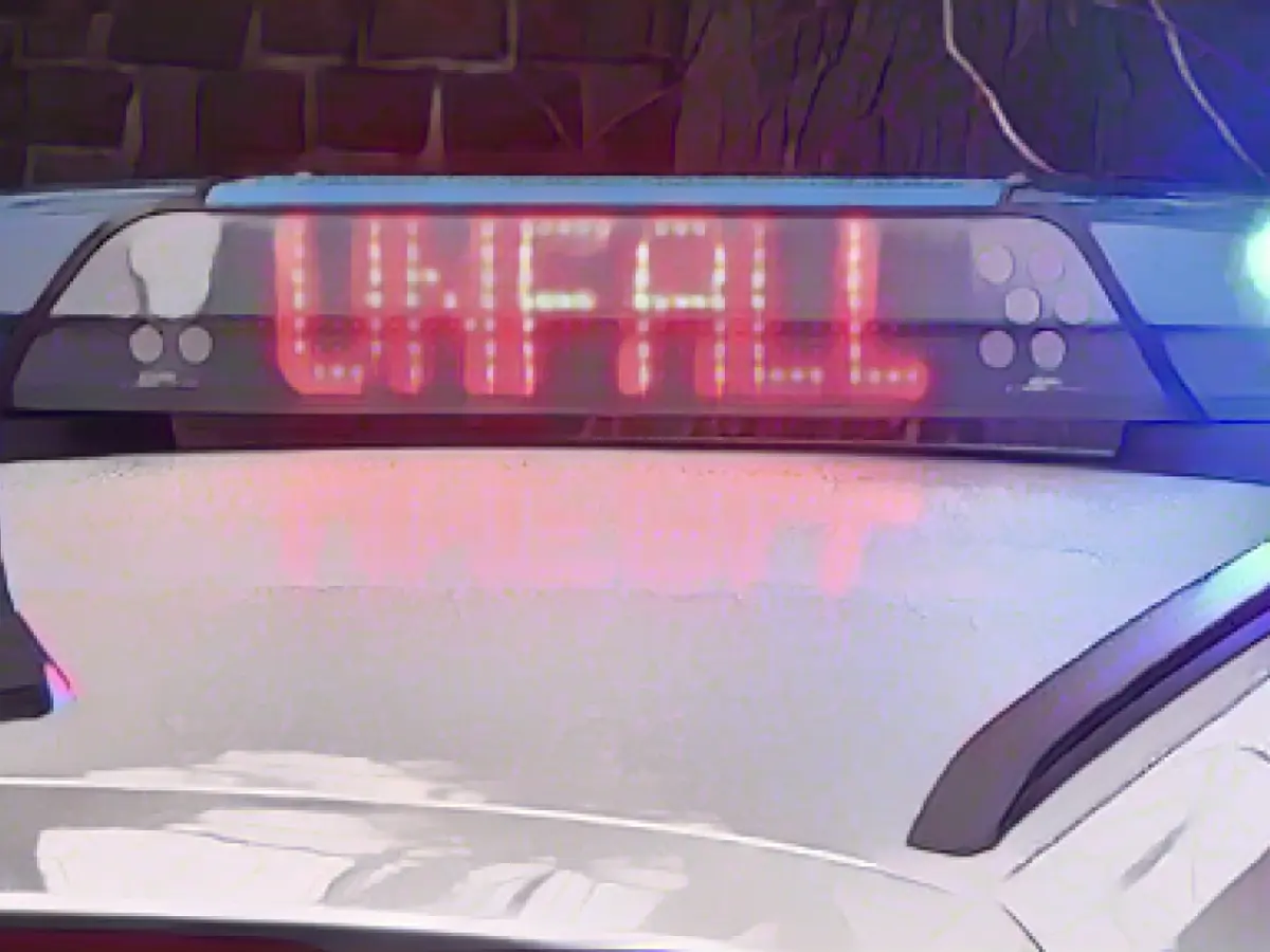 A stroke of luck in a "spectacular" accident