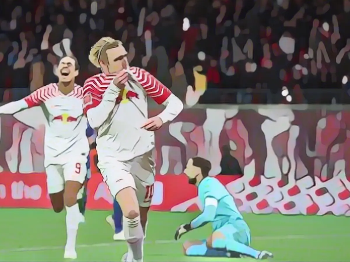 Emil Forsberg treats himself to a fairytale goal to say goodbye to goosebumps