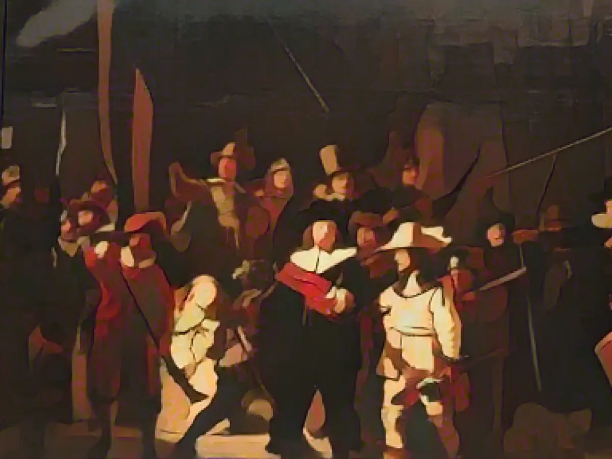 Protective layer discovered in Rembrandt's "Night Watch"