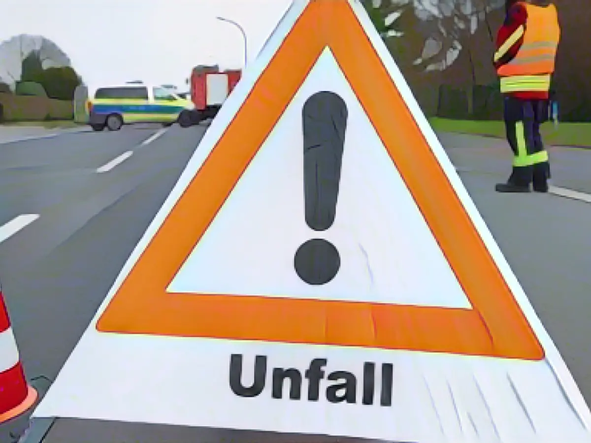 Collision after overtaking attempt on A9: people injured