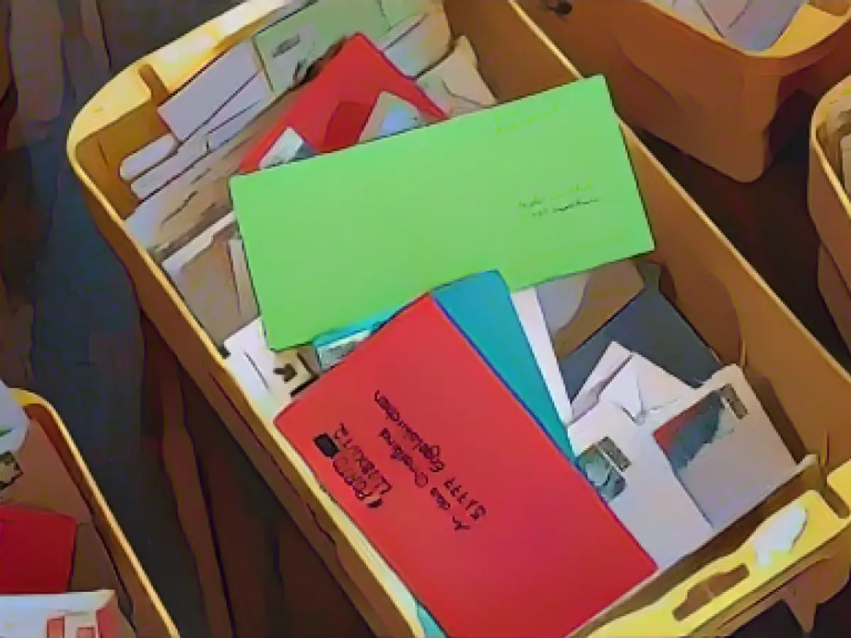 300,000 letters have arrived at Christmas post offices