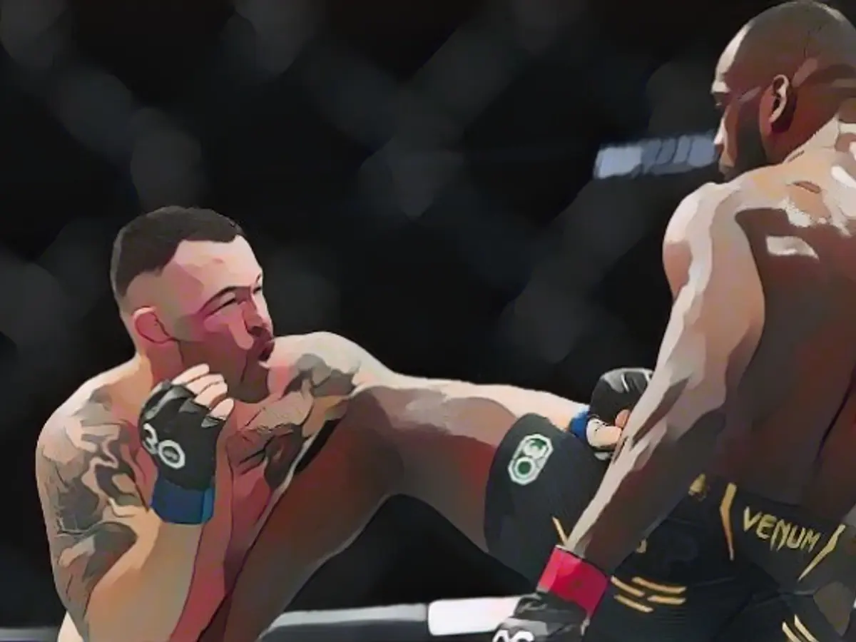 UFC champion shows off Trump's favorite fighter in hate summit