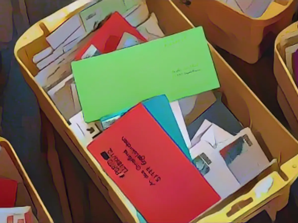 Over 100,000 letters in the Engelskirchen Christmas post office