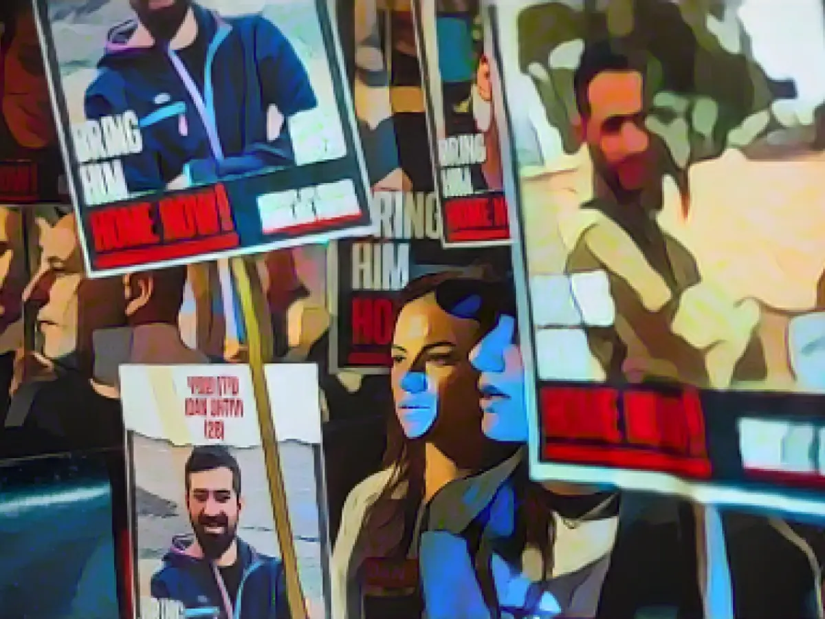 Tel Aviv comes to life. But on the "Hostage Square" they lie in each other's arms crying