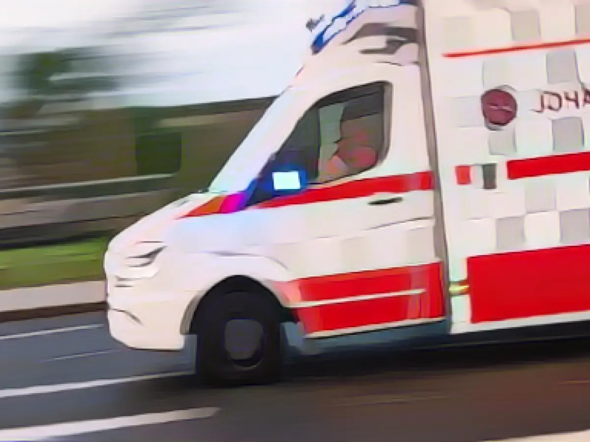 Pedestrian hit by car and seriously injured