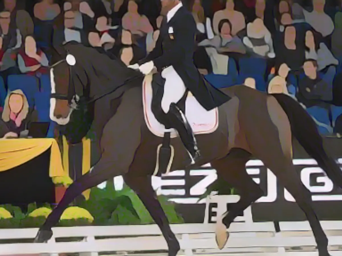 Spaniard Carrascosa wins dressage freestyle in Frankfurt