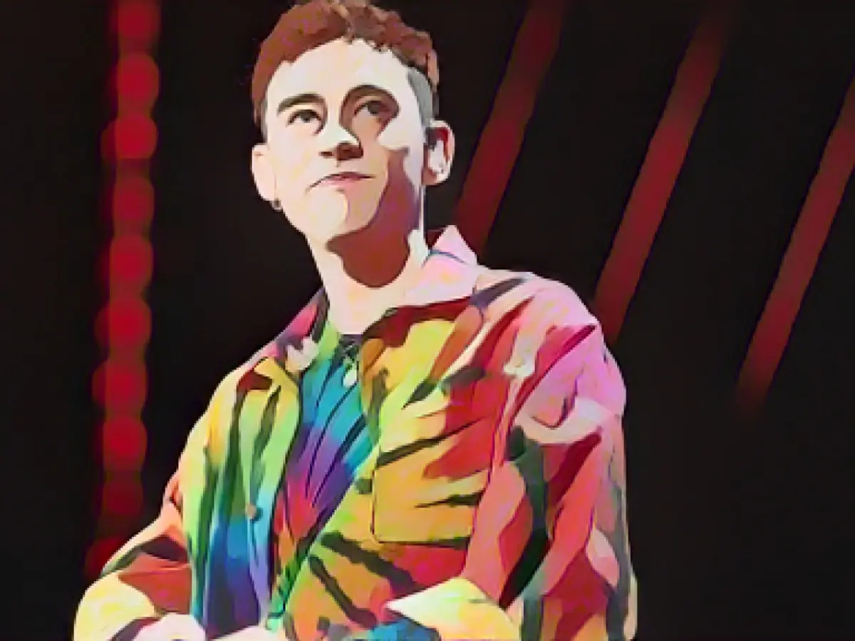 Olly Alexander fights for Great Britain