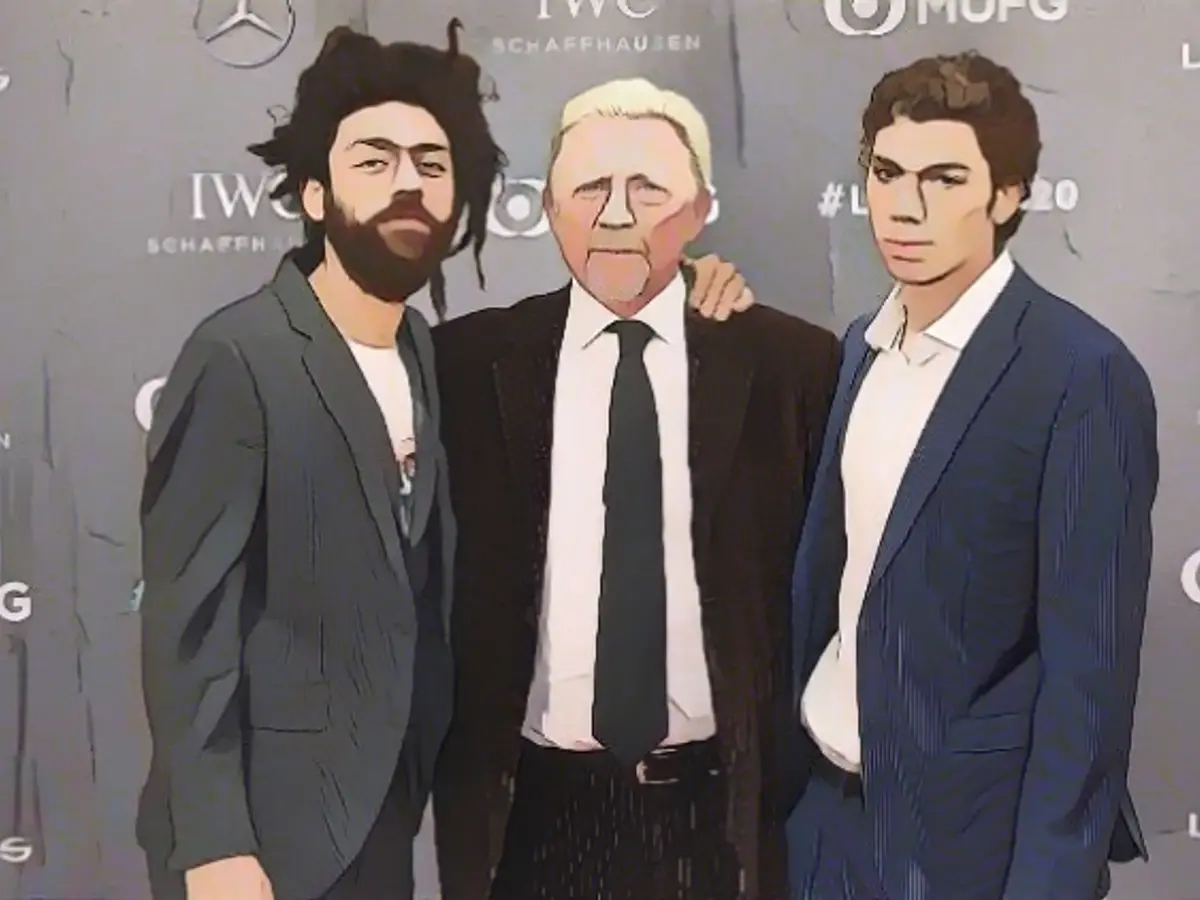 Boris Becker visits his old home