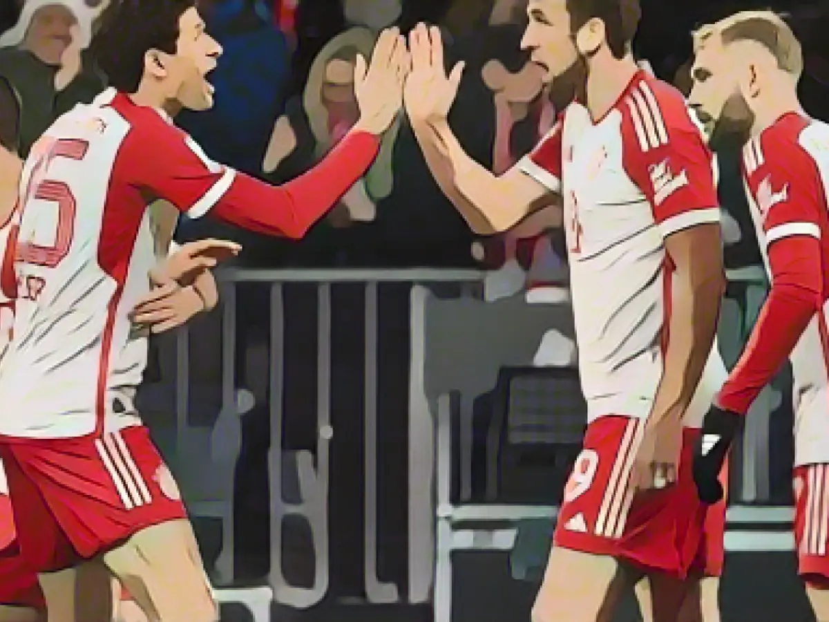 Bayern don't let Hoeneß annoy them: Kane's lightning goal