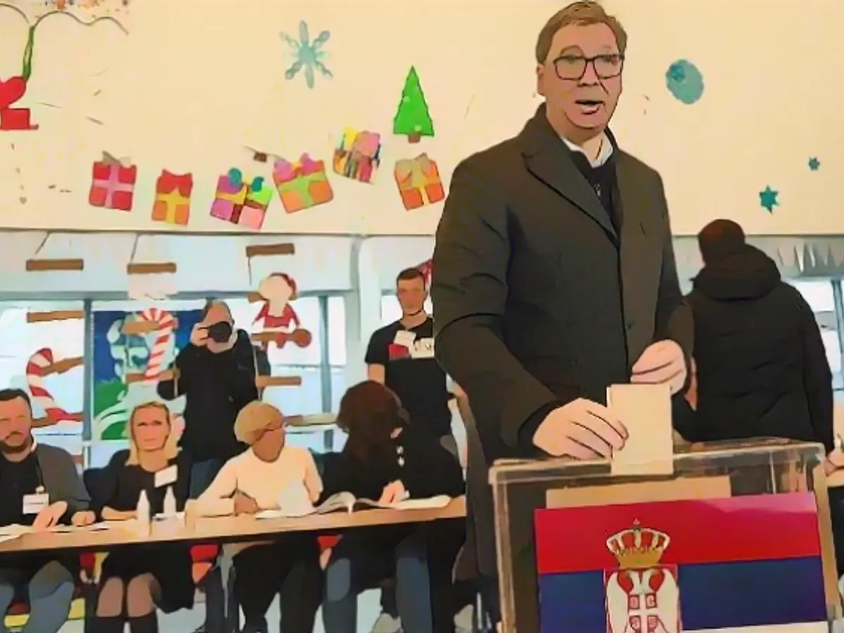 Vucic's party wins parliamentary election in Serbia