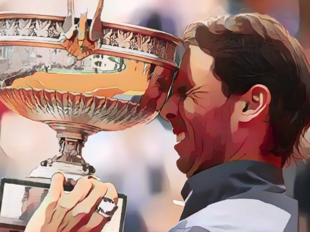 Rafael Nadal has "taken a step forward" in his pursuit of Federer's Grand Slam record.