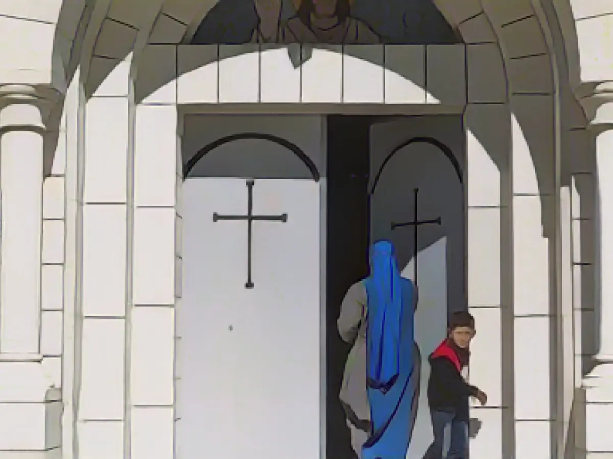 Israeli army allegedly killed two women in a church