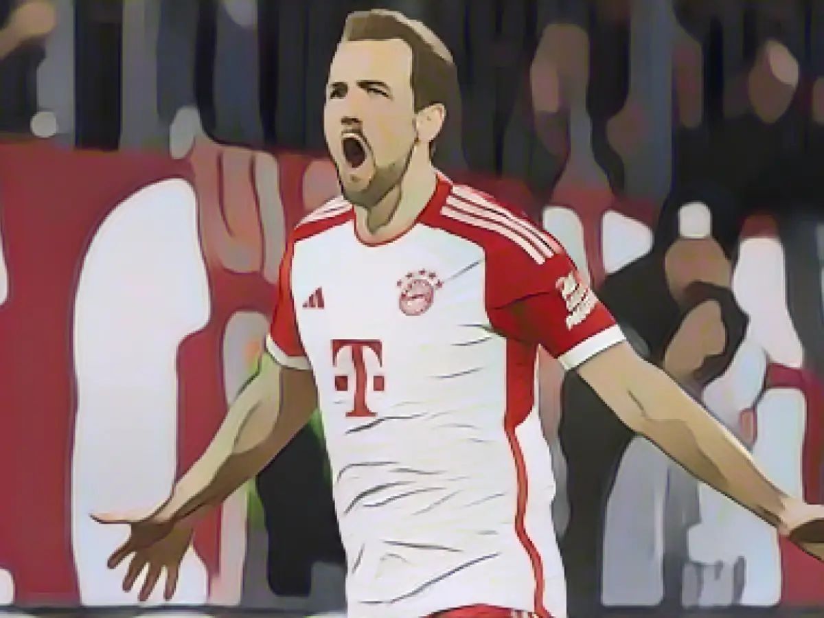 England superstar Harry Kane breaks another goalscoring record in Germany