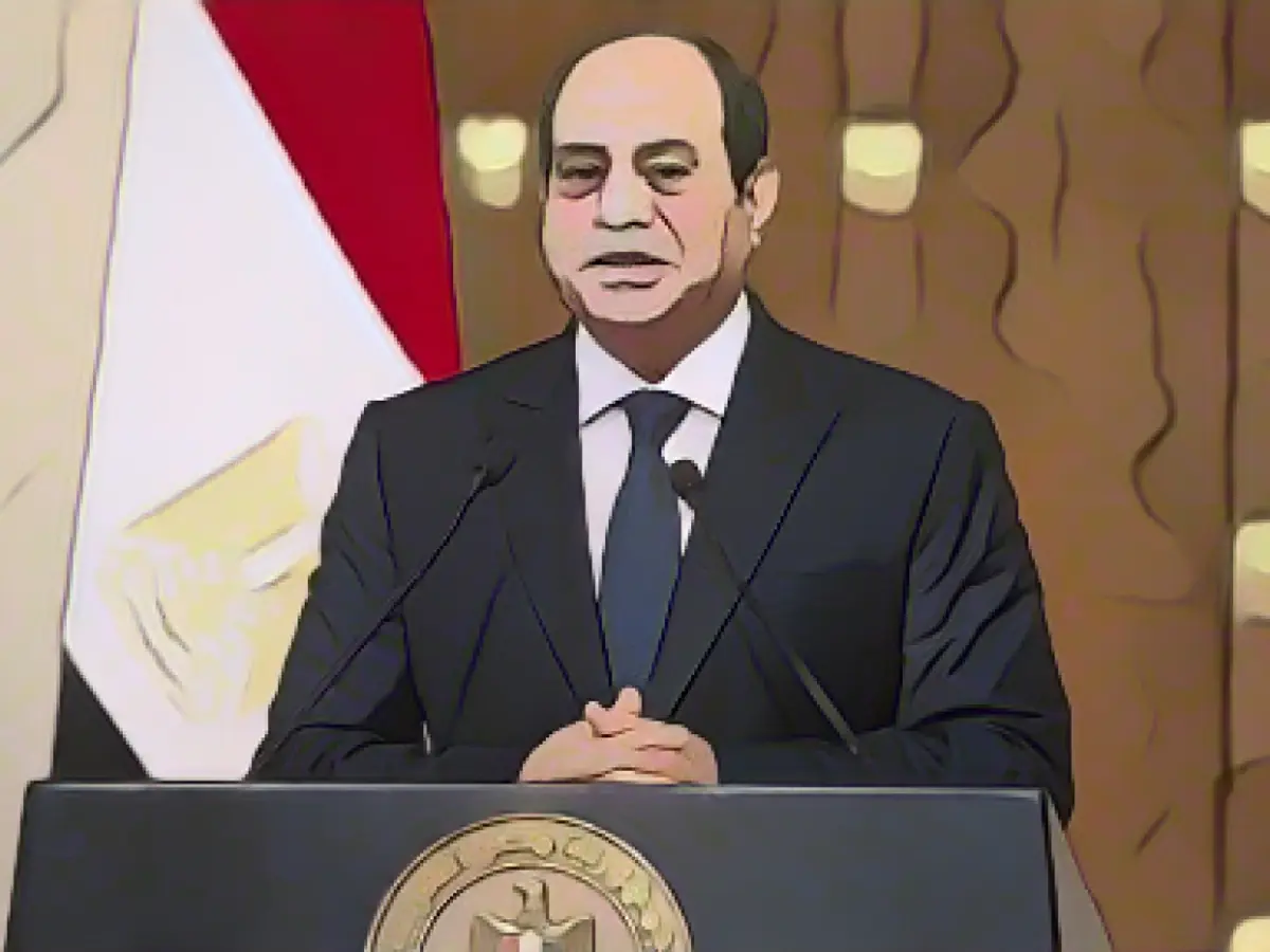 Egyptian President Sisi enters third presidential term with 89.6% of the vote