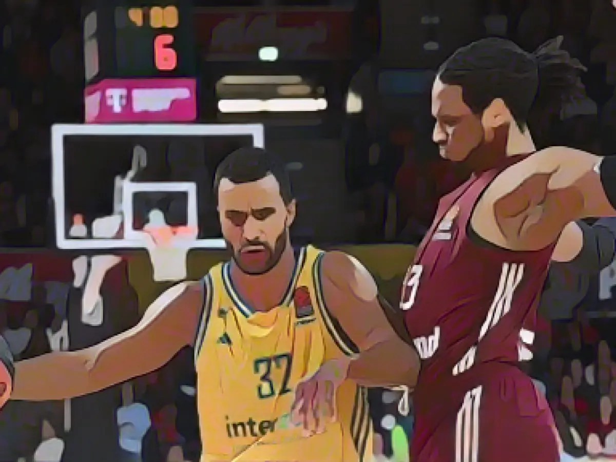 Bayern basketball players say goodbye to center Gillespie