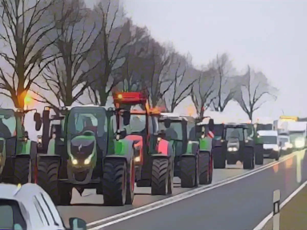 Farmers protest against agricultural diesel plans